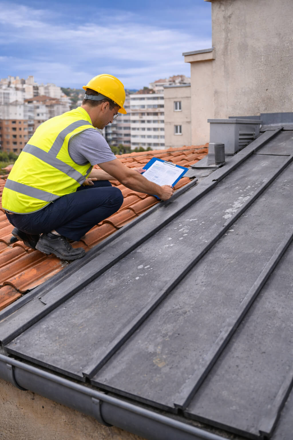 inspection toiture technicien toitcheck controle etancheite var