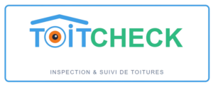 Logo ToitCheck service contrôle et entretien toiture pour syndics Toulon Var