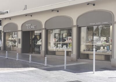Rénovation façade commerce boutique bijouterie devanture modernisée Toulon Var PACA